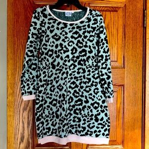 Lilli Lovebird Cheetah Print Dress Size 10